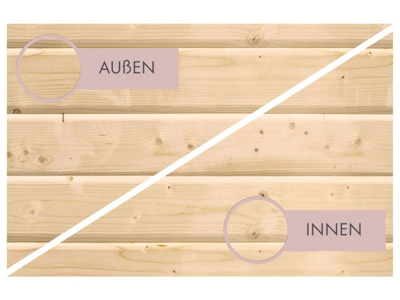 Amelia 2 - Karibu Sauna, inkl. 9 kW Ofen ext. Steuerung - Image 13