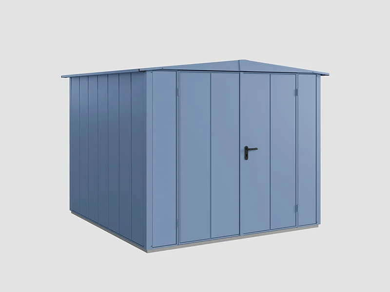 Ecostar Gerätehaus Elegant-S,Typ 2, Taubenblau, 2 flg