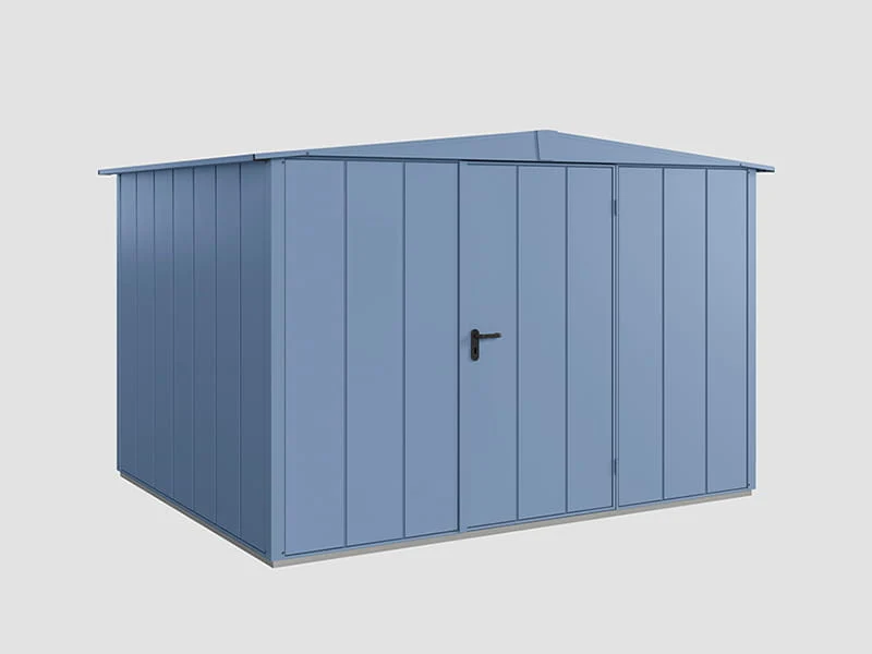 Ecostar Gerätehaus Elegant-S,Typ 3, Taubenblau, 1 flg