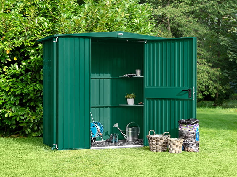 Ecostar Gerätehaus Trend-S,Typ 1, Moosgrün, 1 flg - Image 2