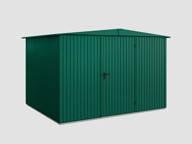 Ecostar Gerätehaus Trend-S,Typ 3, Moosgrün, 1 flg