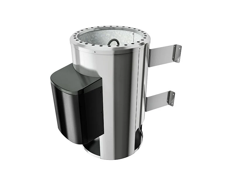 Fanja - Karibu Sauna Plug & Play inkl. 3,6 kW-Ofen - ohne Dachkranz - - Image 5