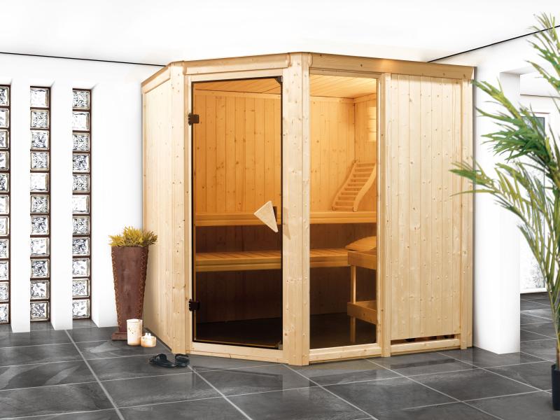 Fiona 1 - Karibu Sauna ohne Ofen - ohne Dachkranz - - Image 4