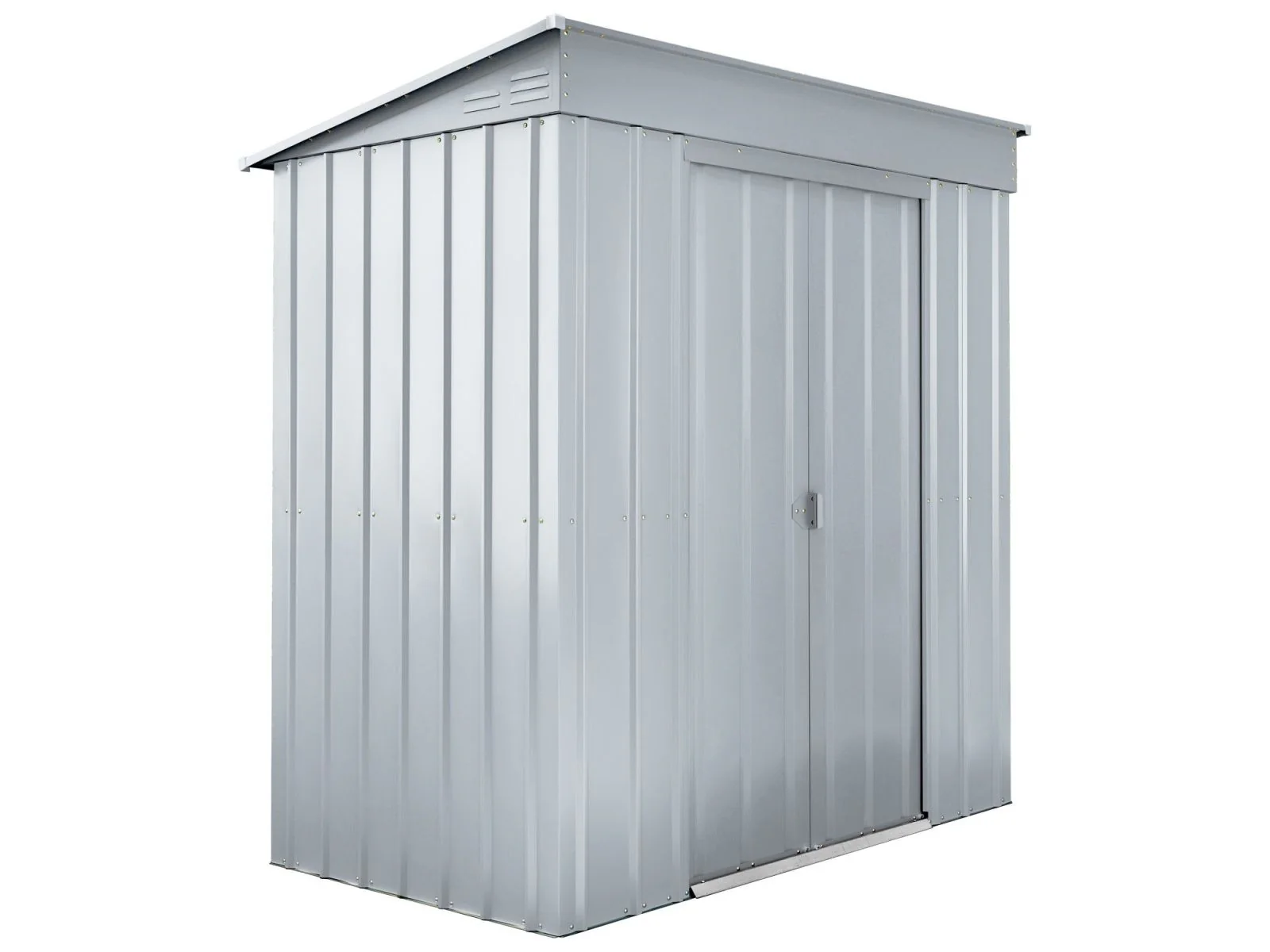 Globel Pultdach Skillion 64, silber metallic - Image 5