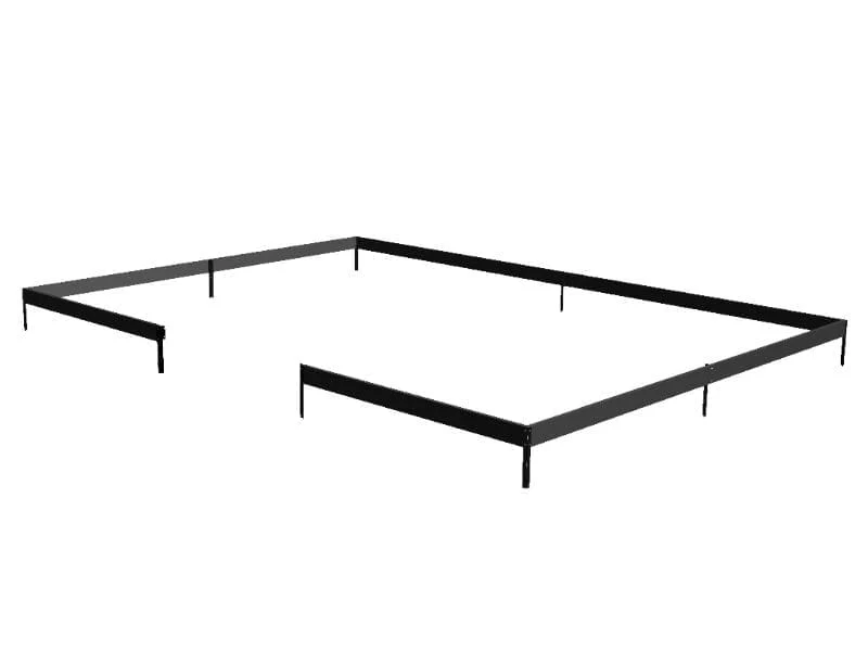 Juliana Gewächshaus Grand Oase 18,8 qm, Anthrazit pulverbeschichtet, 3mm Sicherheitsglas - SPARSET i - Image 4