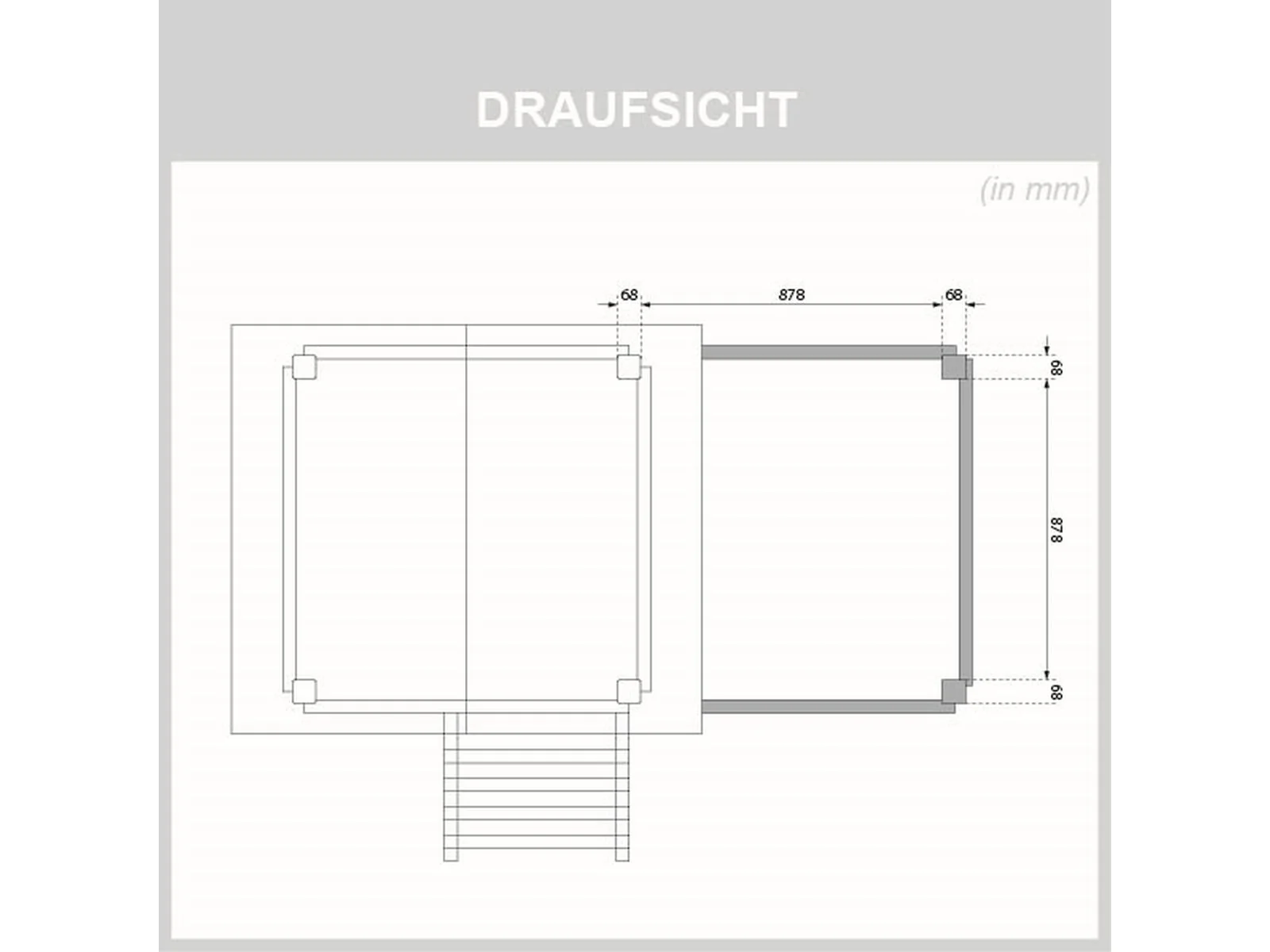 Karibu Anbau für Spielturm Lotti - Image 3