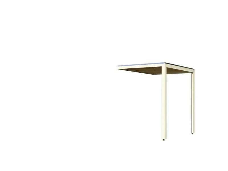 Karibu Anbaudach für Cuben/ Hygge, elfenbeinweiß - Image 2