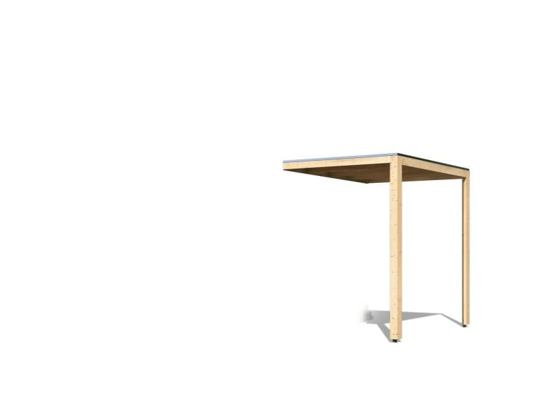 Karibu Anbaudach für Cuben/ Hygge, naturbelassen - Image 2