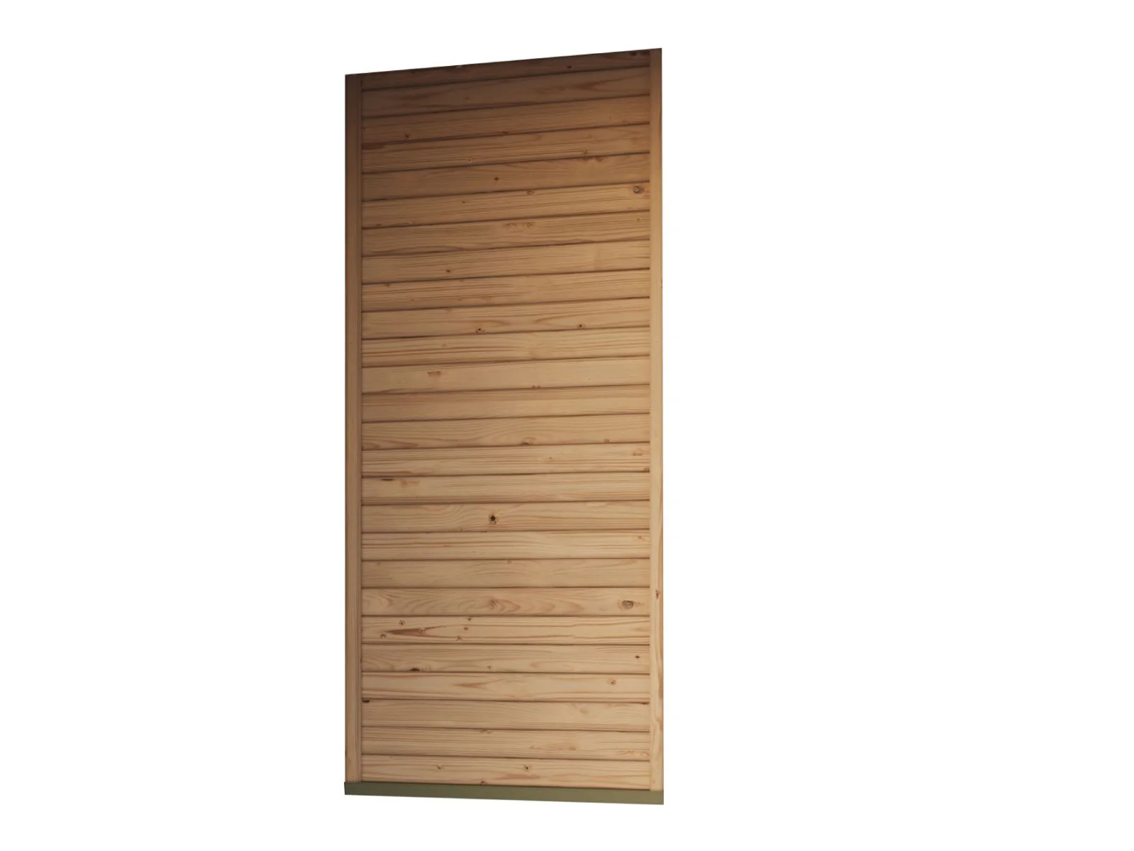 Karibu Cubeco Pavillon Seitenwand, halb, natur - Image 2