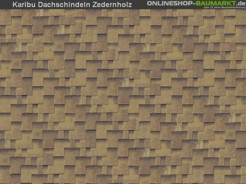 Karibu Dachschindeln Asymetrisch Zedernholz 20 Pakete - Image 5