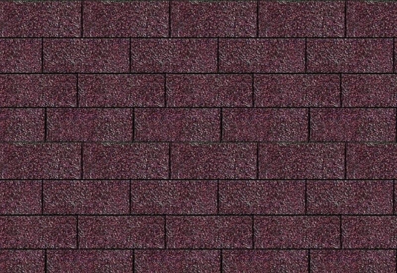 Karibu Dachschindeln Rechteck dunkelrot 11 Pakete - Image 2