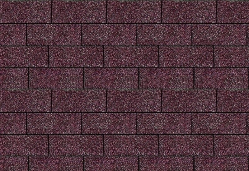 Karibu Dachschindeln Rechteck dunkelrot 17 Pakete - Image 2