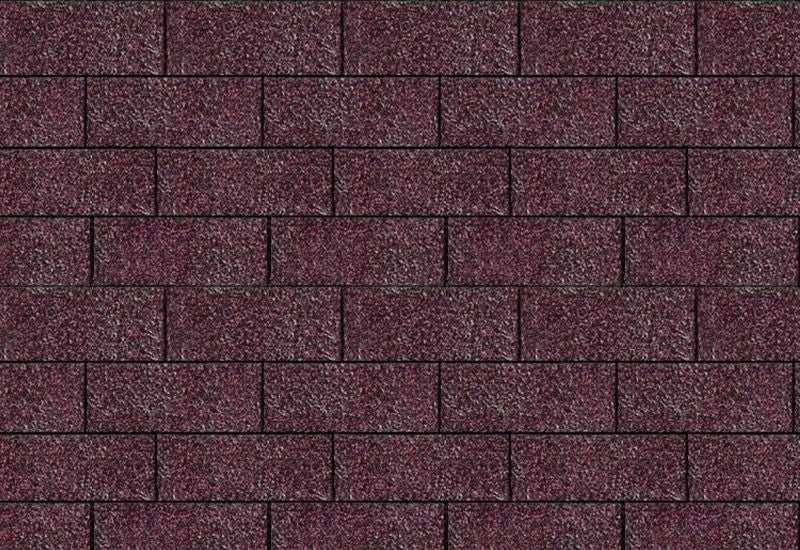 Karibu Dachschindeln Rechteck dunkelrot 18 Pakete - Image 2