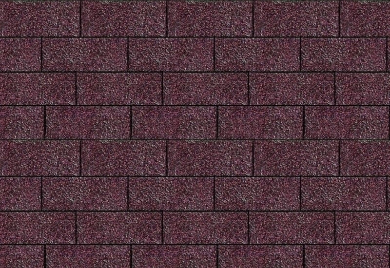 Karibu Dachschindeln Rechteck dunkelrot 19 Pakete - Image 2