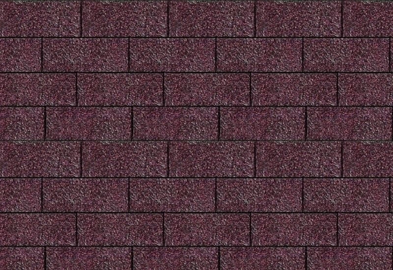 Karibu Dachschindeln Rechteck dunkelrot 21 Pakete - Image 2