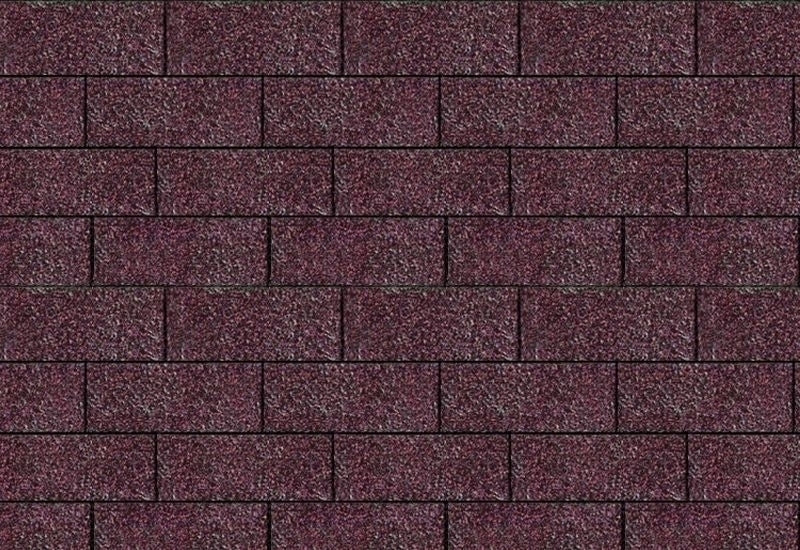 Karibu Dachschindeln Rechteck dunkelrot 27 Pakete - Image 2
