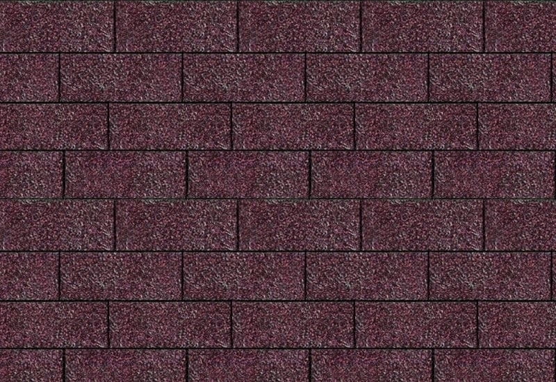 Karibu Dachschindeln Rechteck dunkelrot 7 Pakete - Image 2