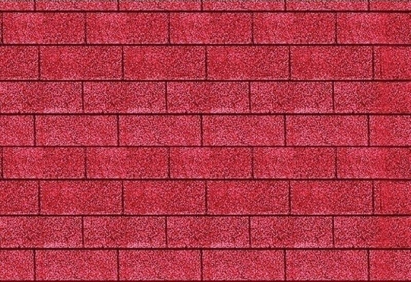 Karibu Dachschindeln Rechteck rot 21 Pakete - Image 2