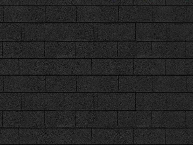 Karibu Dachschindeln Rechteck schwarz 8  Pakete