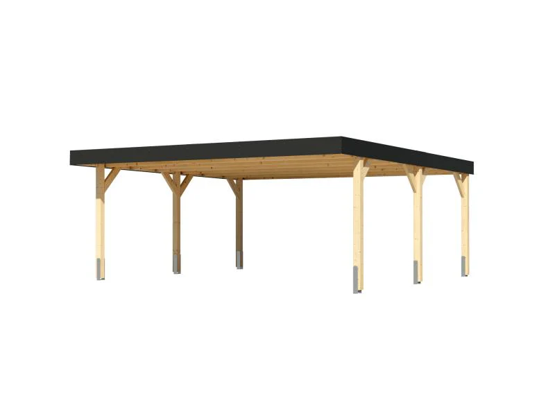 Karibu Doppelcarport Leimholz 1 - Image 4