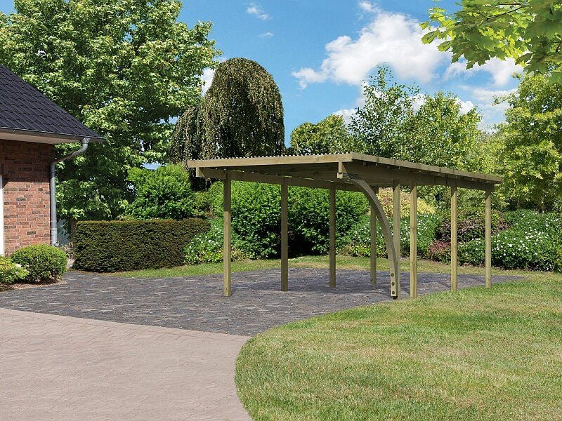 Karibu Einzelcarport ECO 2 Variante B kdi