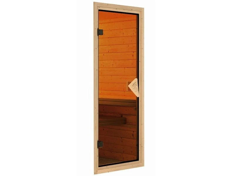 Karibu Fasshaus 3 mit 9 kW Bioofen externe Steuerung - Image 7