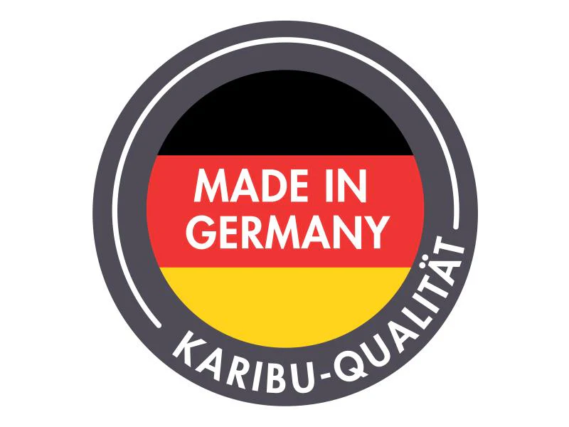 Karibu Fasssauna 1, 38 mm- inkl. 9 kW Ofen externe Steuerung - Image 11