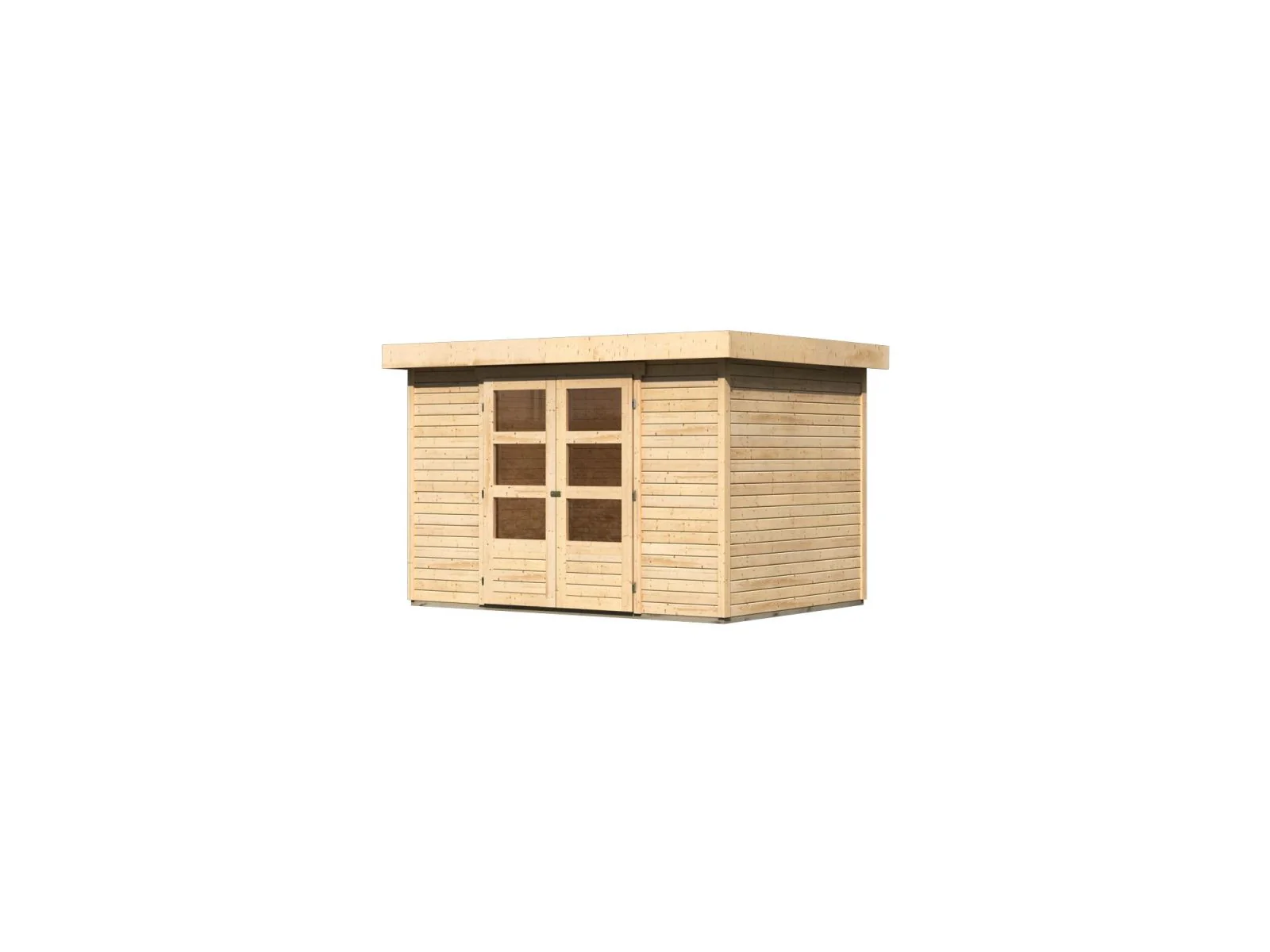 Karibu Gartenhaus Askola 4 natur 19 mm - Image 11