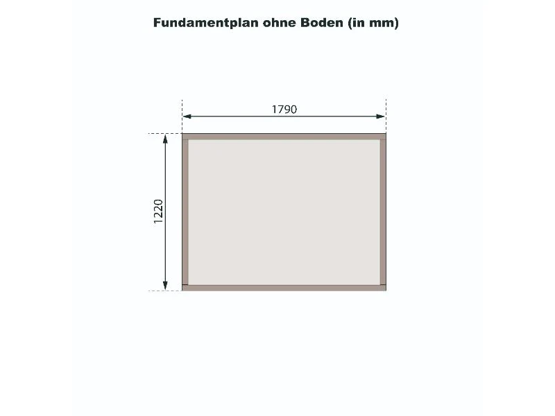 Karibu Gerätehaus Merseburg 2, vorvergraut, 14 mm - Image 4