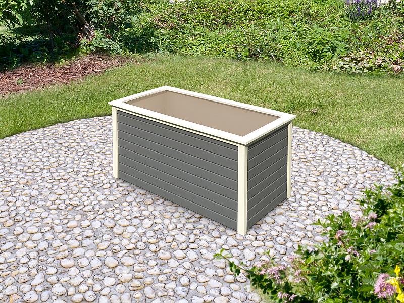 Karibu Hochbeet 2 terragrau 19 mm - Image 4