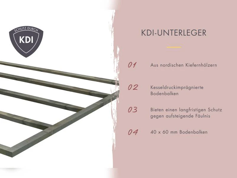 Karibu Hybrid Saunahaus Ares 1, naturbelassen/anthrazit -inkl. 9 kW Bioofen ext. Steuerung- - Image 10