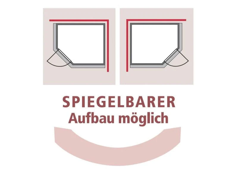 Karibu Massivholzsauna Mia 38 mm mit moderner Saunatür, mit Dachkranz - Image 8