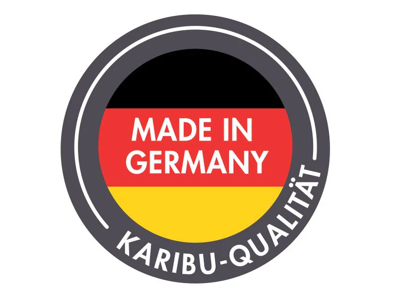 Karibu Metallgerätehaus Osten 1,5 graualuminium - Image 10
