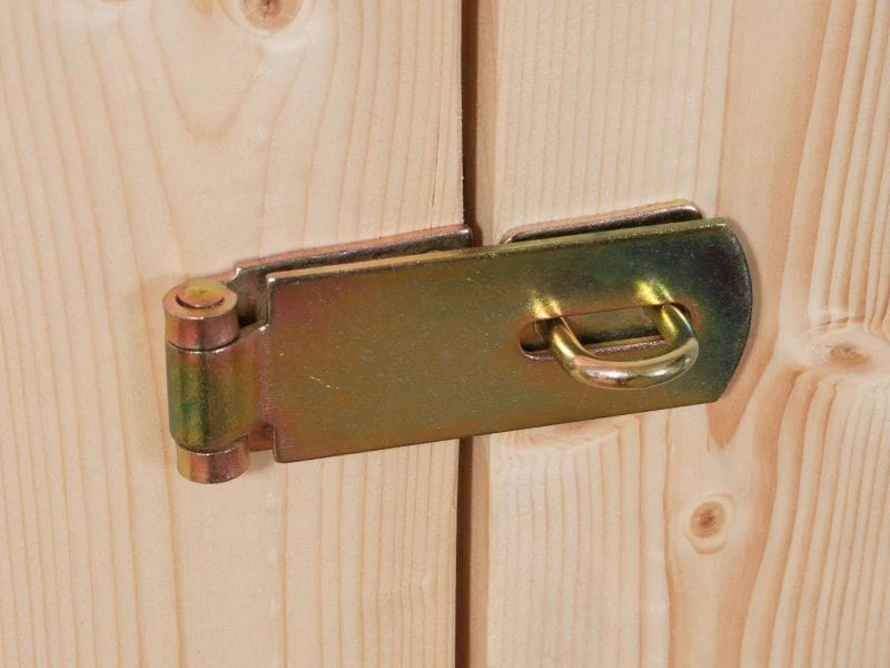 Karibu Multifunktionshaus Pultdach mit Schrank und Anbaudach 19 mm - Image 8