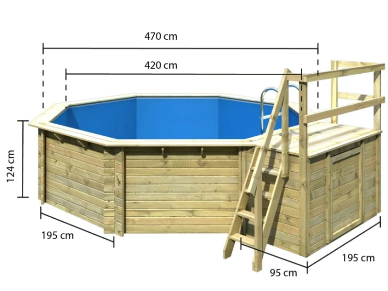 Karibu Pool Modell 2 Variante B - Image 4