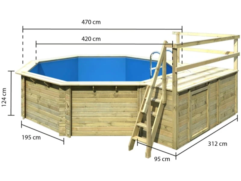 Karibu Pool Modell 2 Variante C - Image 4