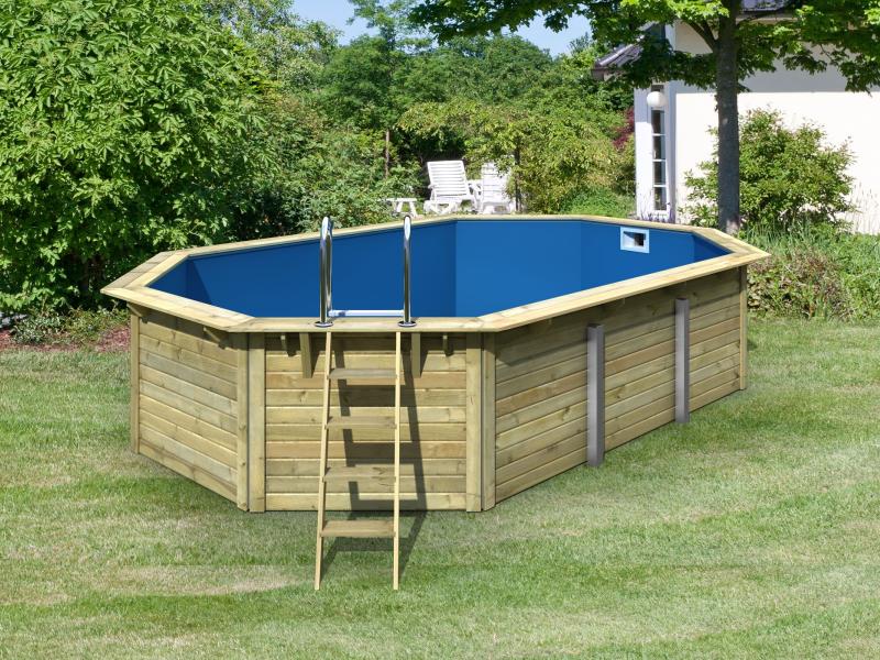 Karibu Pool Modell 4 X kdi - Folie Blau - Image 4