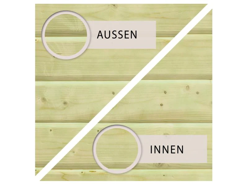 Karibu Rechteck Pool Größe 3 inkl. Terrrasse 3,5 m und Seitenterrasse - Image 7