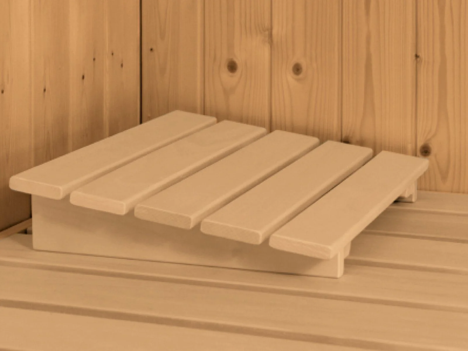 Karibu Sauna Alcinda 2, 68 mm, inkl. 9 kW Ofen ext. Steuerung Wifi HUUM - ohne Dachkranz - - Image 5
