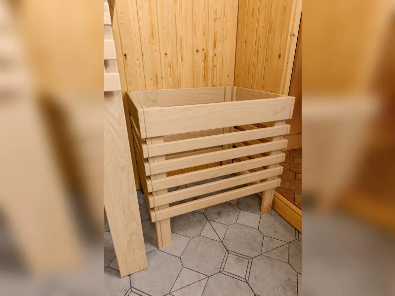 Karibu Sauna Avari 2 inkl. 3,6 kW Bioofen ext. Steuerung - ohne Dachkranz - Image 7