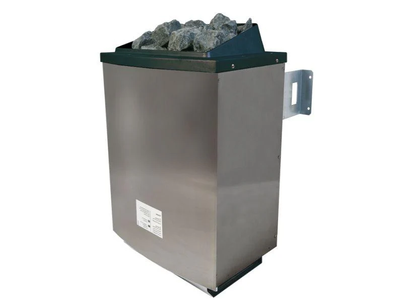 Karibu Sauna Bodin inkl. 9 kW Ofen ext. Steuerung,mit moderner Saunatür -ohne Dachkranz- - Image 6