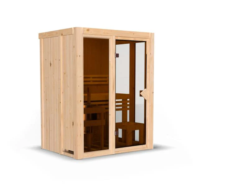 Karibu Sauna Irava 1 - ohne Ofen - ohne Dachkranz - Image 3