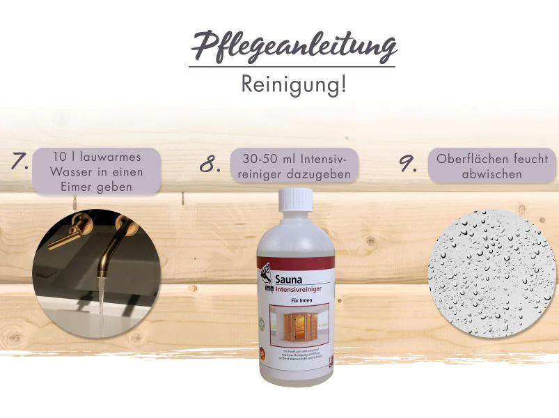 Karibu Sauna Pflegebox für den Sauna-Innenbereich - Image 7
