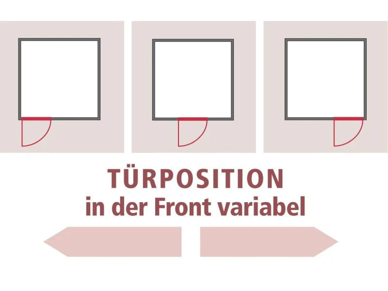 Karibu Sauna Sodin inkl. 9 kW Ofen integr. Steuerung mit bronzierter Ganzglastür - ohne Dachkranz - - Image 9