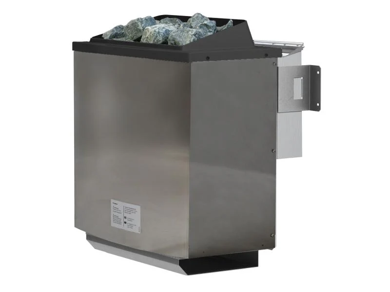 Karibu Sauna Taurin inkl. 9 kW Bioofen externe Steuerung, mit Energiespartür - ohne Dachkranz - - Image 4