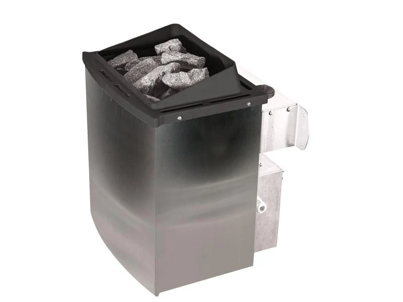 Karibu Sauna Tromsö 68 mm inkl. 9 kW Ofen integr. Steuerung - Image 4
