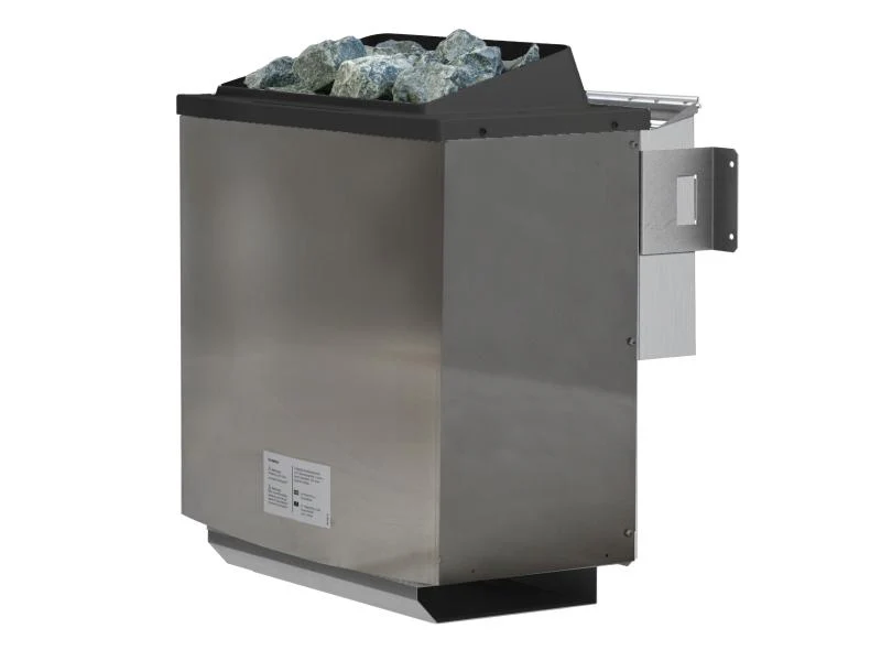 Karibu Sauna Variado inkl. 9 kW Bioofen, mit Energiespartür -ohne Dachkranz- - Image 5