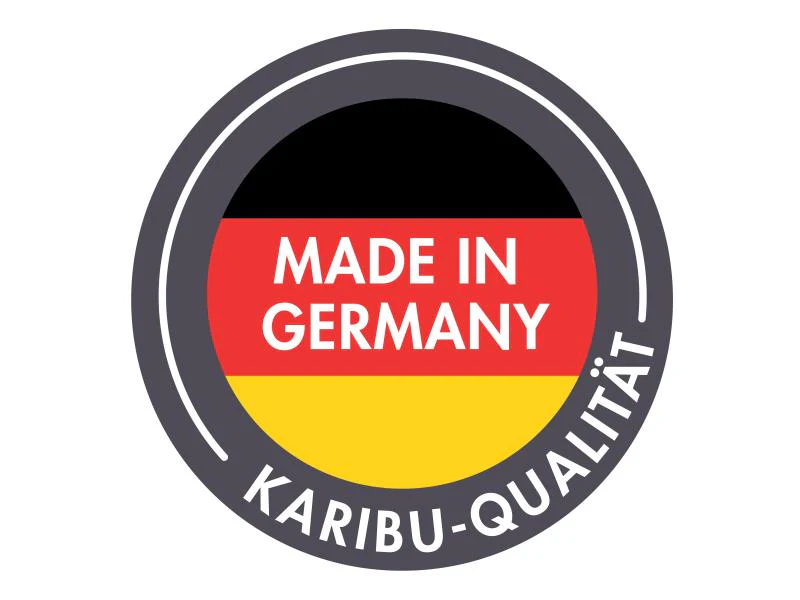 Karibu Saunahaus Hytti 3 38 mm terragrau- inkl. 9 kW Ofen ext. Steuerung - inkl. Energiespartür und - Image 11