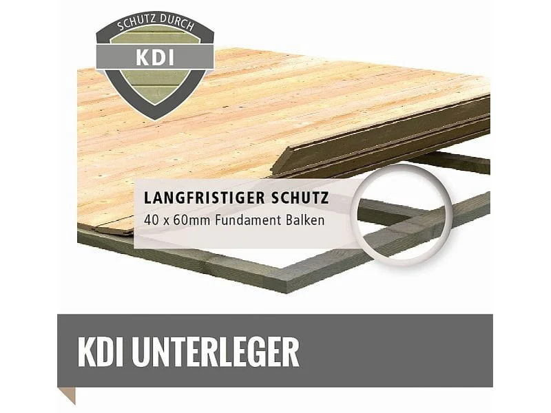 Karibu Saunahaus Mainburg 5 Set A naturbelassen- 9 kW Ofen ext. Strg - Image 9