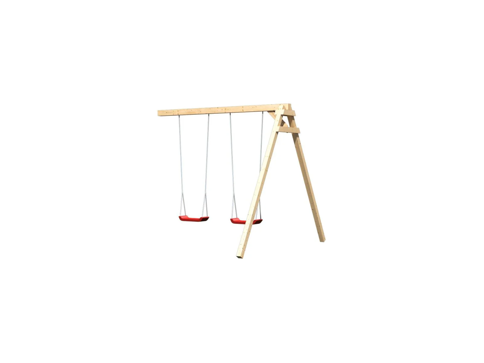 Karibu Schaukelanbau Doppelschaukel für Lotti, Danny und Luis - Image 4